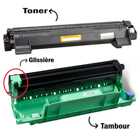 photo de toner et tambour